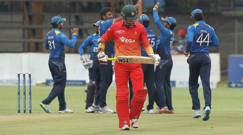 Sri Lanka qualify for the World Cup by beating Zimbabwe.