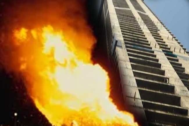Krish Building Fire in Krish Building - Sri Lanka News